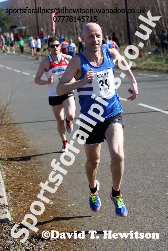 Senior mens Elswick Harriers Good Friday Road Relays. Photo: David T. Hewitson/Sports for All Pics